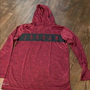 Jordan Red Hoodie